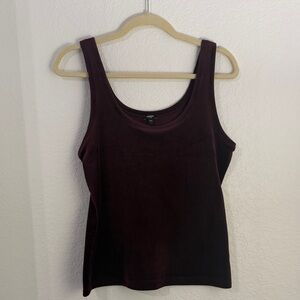 Express Deep Burgundy Tank Top
